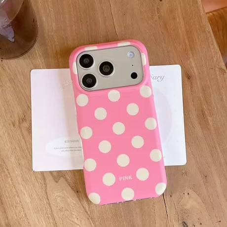 S75445 カラードットiPhoneケース
