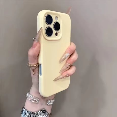 S74913 シンプルマットカラフル iPhoneケース