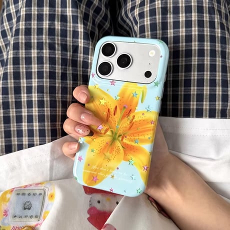 S75485 スターリリーiPhoneケース