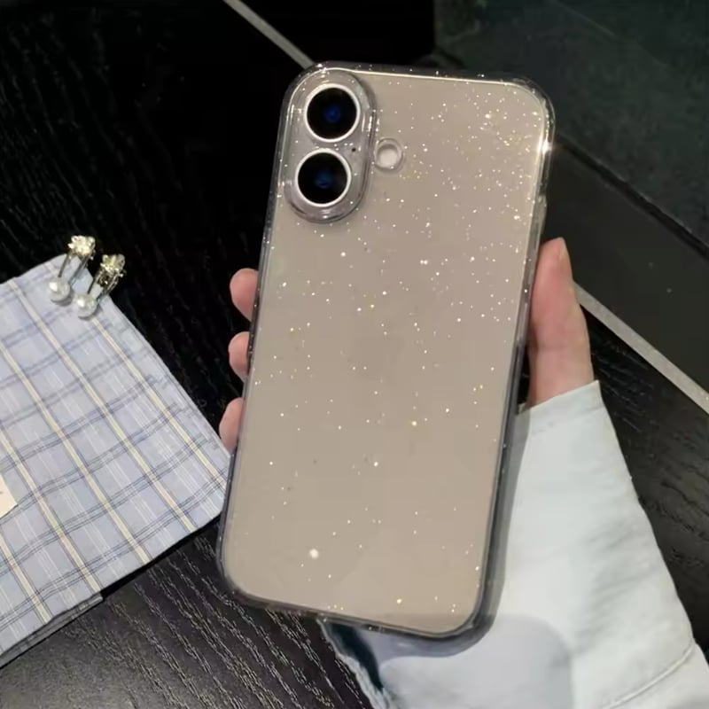 L62022 Twinkle DustクリアiPhoneケース | nanomita