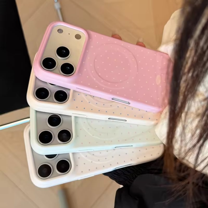 S75652 プチドット MagSafe対応 iPhoneケース | nanomita