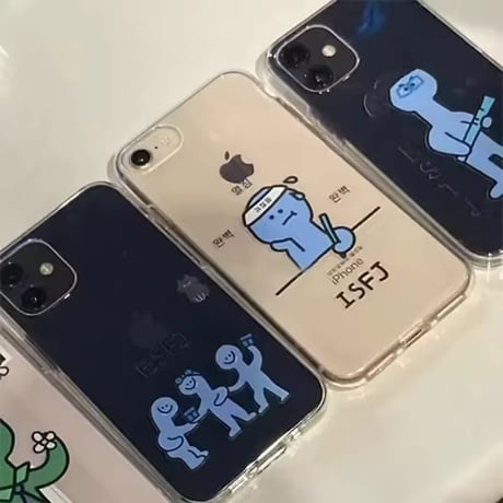 S74062 MBTIキャラ iPhoneケース（16タイプ）