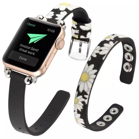 N00041 パターンレザーループ Apple Watchバンド