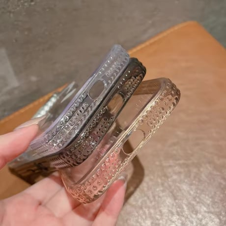 L62317 クリアフレーム MagSafe対応 iPhoneケース