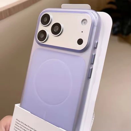 S75505 マットカラーMagSafe対応iPhoneケース