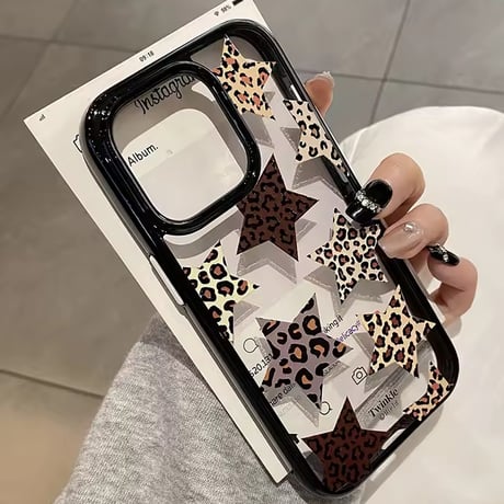 L62345 レオパードスター iPhoneケース