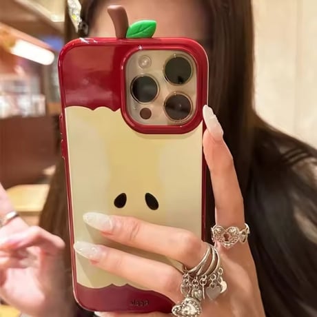 S74964 かじりかけアップル iPhoneケース