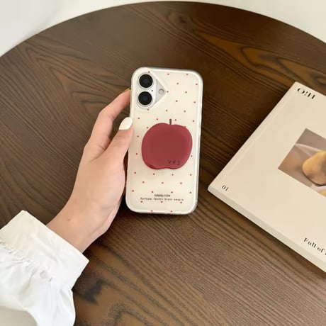 K22704 アップルグリップ付きiPhoneケース