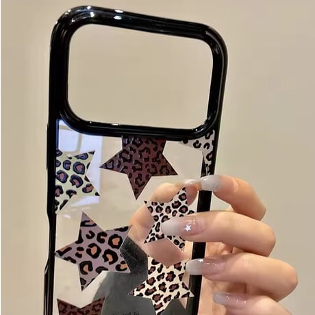 L62345 レオパードスター iPhoneケース