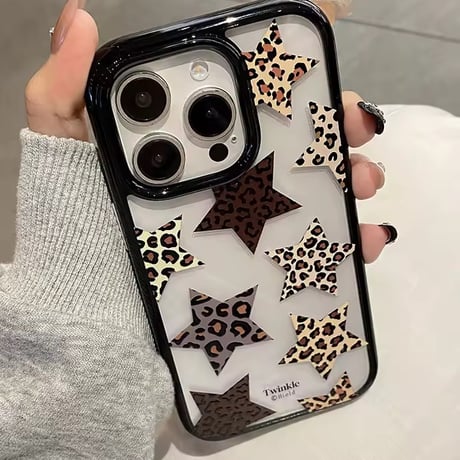 L62345 レオパードスター iPhoneケース