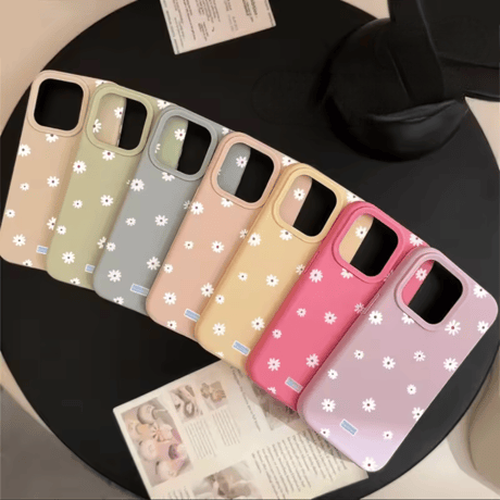 S75057 デイジーフラワーiPhoneケース