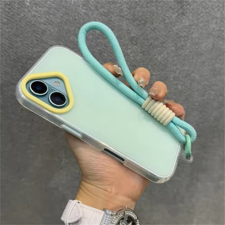 K22694 ポップカラーストラップ付きケース
