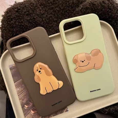 S74606 つるつやわんこのスマホケース