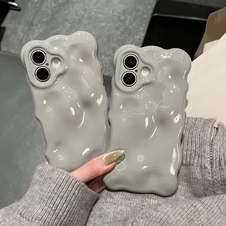 S74386 グロッシー3Dアート iPhoneケース