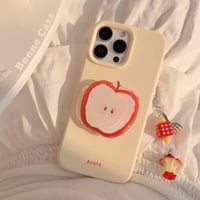 K23149 アップルスライス グリップiPhoneケース