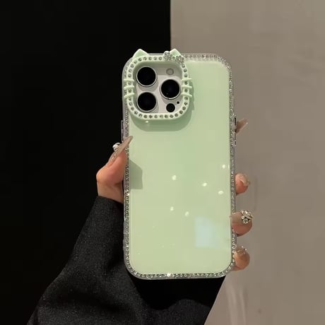 S75158 キラめきジュエルフレーム iPhoneケース