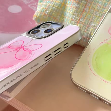 S74915 フルーツリボン iPhoneケース