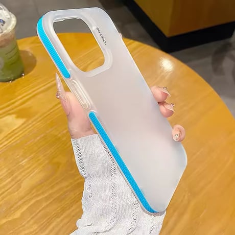S74626 6色マットシリコンiPhoneケース