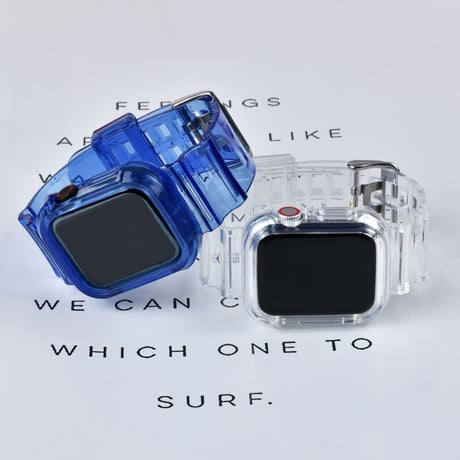 N00039 クリアカラー スポーツApple Watchバンド