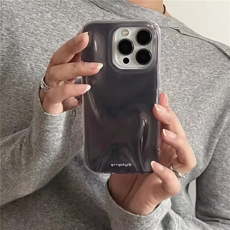 S75068 ツヤ感メタリック iPhoneケース
