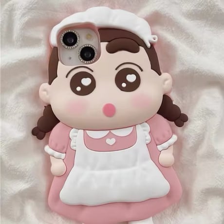 S74065 メイドちゃん立体 iPhoneケース
