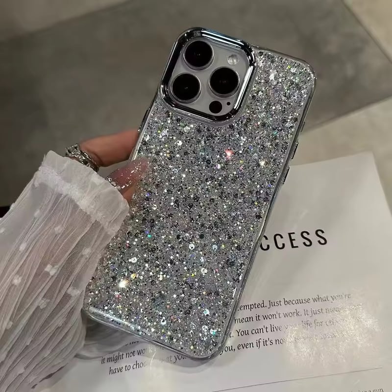 S74976 フルグリッター iPhoneケース | nanomita