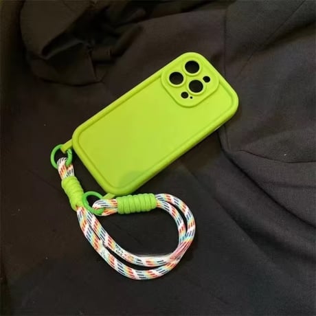 K23059 アクティブバイカラー ショルダーiPhoneケース