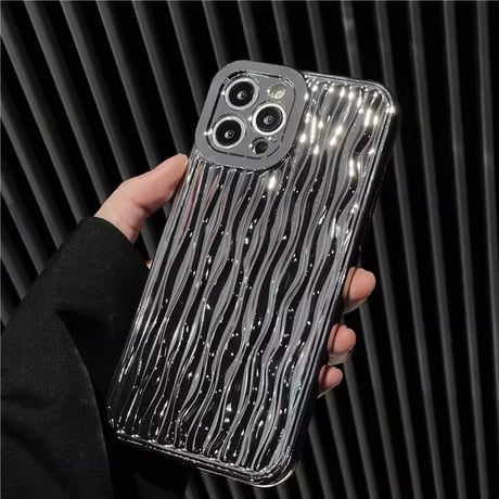 S74221 メタリックウェーブ iPhoneケース