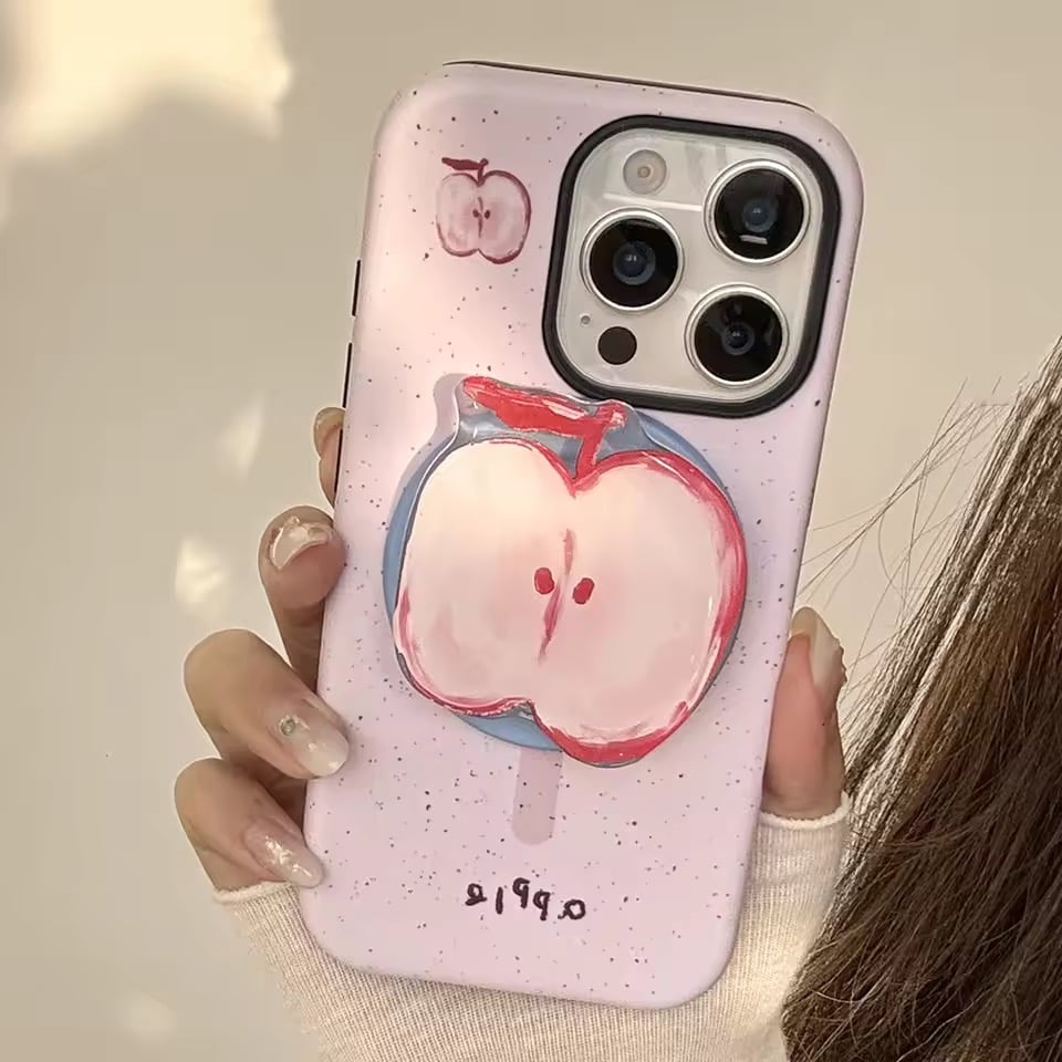 K22933 フルーツポップソケット付き iPhoneケース | nanomita