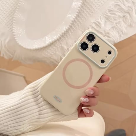 S75579 パステルカラーMagSafe対応iPhoneケース