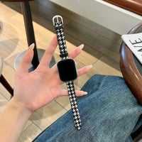 N00160 ツイード調ファブリック Apple Watchバンド