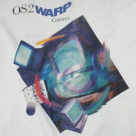 USED 00s IBM／CRASHER TEE