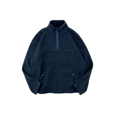 USED L.L.Bean  half button fleece