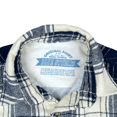 BLUE STUDIOS／OLD QUILTING CHECK SHIRTS