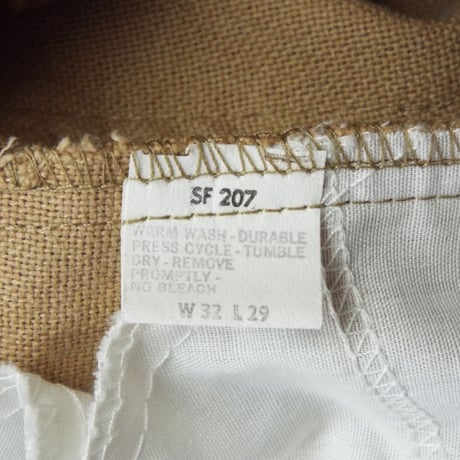 USED 80s  Levi's STA-PLEST ／ FLARE PANTS