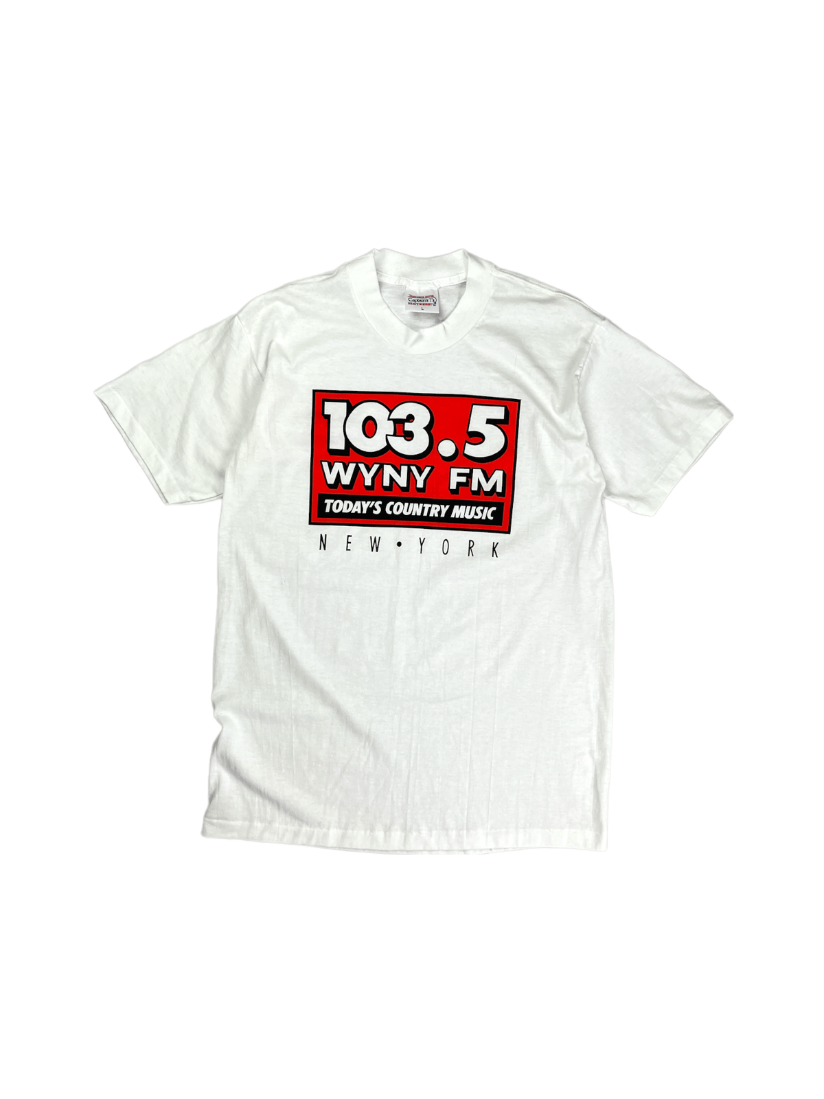 103.5WYNY FM／RADIO TEE | Grew_USED_CLOTHING