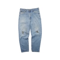 USED carhartt／ OIL STAIN TAPERED DENIM