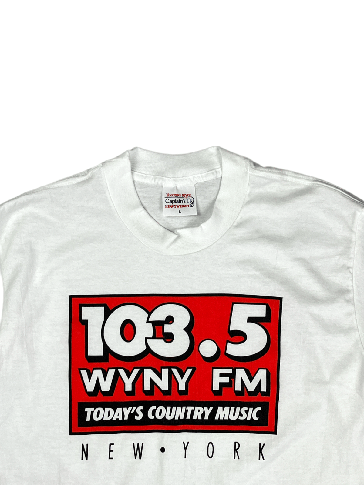 103.5WYNY FM／RADIO TEE | Grew_USED_CLOTHING