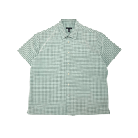 USED 90s "VANHEUSEN" S/S RAYON SHIRT