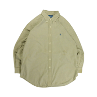 (90-00's) Ralph Lauren／GINGHAM CHECK