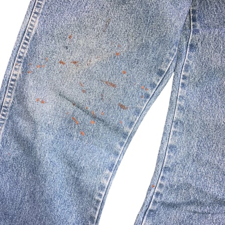Wrangler hardwash paint denim