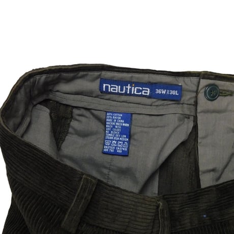 90's NAUTICA／CORDUROY 2TUCK FAT PANTS