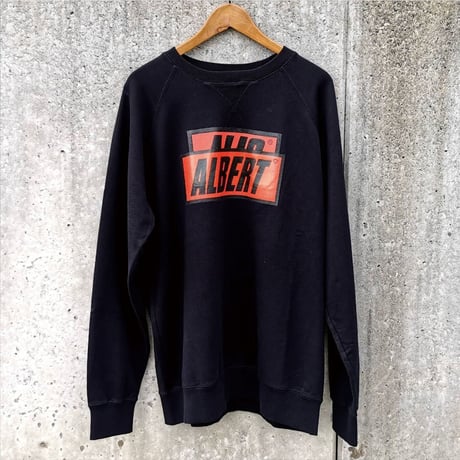 ALBERT×NEW YOAKE POST - SWEATSHIRT【BLACK】