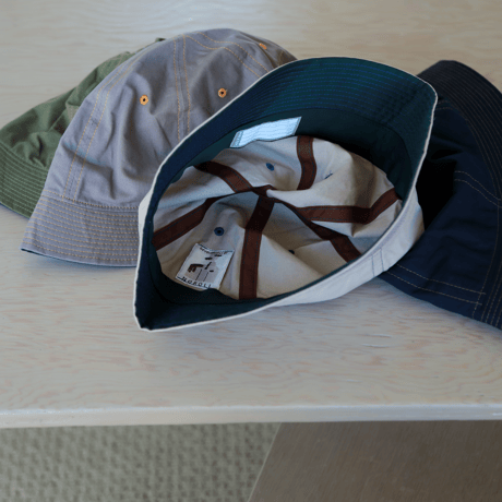 DEVELOPMENTBYNOROLL - Detours Washi Hat【BEIGE/GRAY】