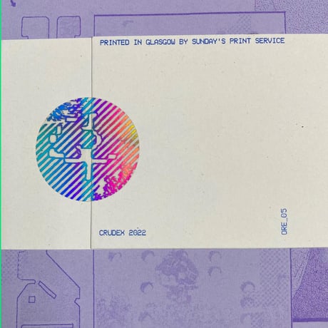 CRUDEX ZINE TRILOGY - CRUDEX a.k.a. Al White