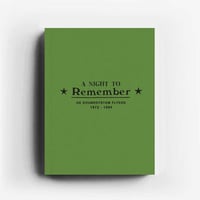 A NIGHT TO REMEMBER : UK SOUNDSYSTEM FLYERS, 1972-1994【BOOKS】