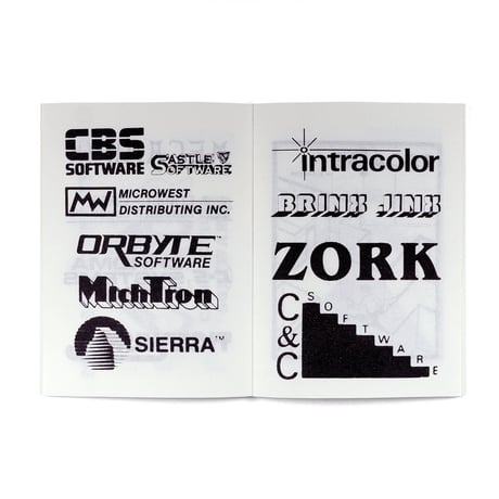 KFAX4 - LOGOS OF THE EARLY COMPUTER SOFTWARE SCENE(Klasse Wrecks)【ZINE】