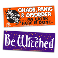Online Ceramics - Bumper Stickers【CHAOS/WITCHED】