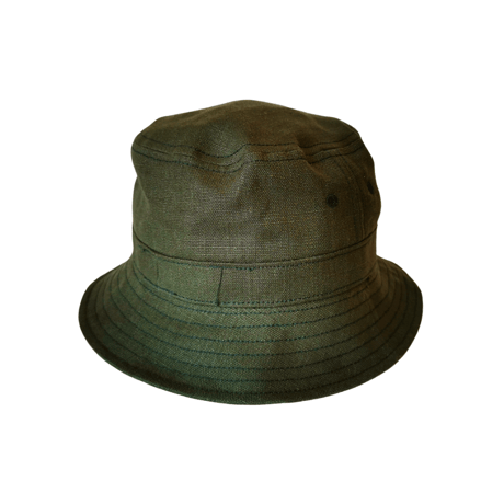 SURPLUS HEMP - RUDIES HAT CANVAS【GREEN】