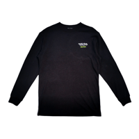 SURPLUS HEMP x NEW/PATH - TRIP L/S TEE【BLACK/Mサイズ】